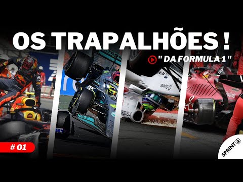 Quase Sempre o Erro Custa Caro! TRAPALHÕES DA FORMULA 1 EP 01