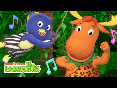 "Into the Thick of It!" Song w/ Uniqua, Pablo, Tyrone, Tasha & Austin | The Backyardigans