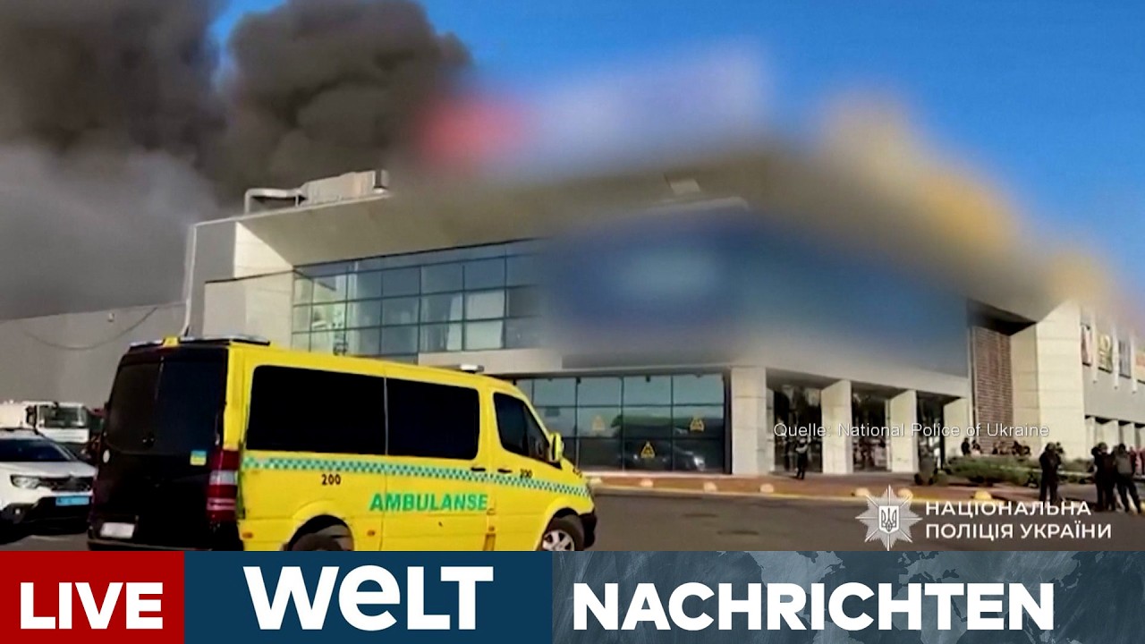 PUTINS KRIEG: Perfide Attacke auf Krywyj Rih! Einkaufszentrum wird zur Todesfalle! Viele Tote | LIVE