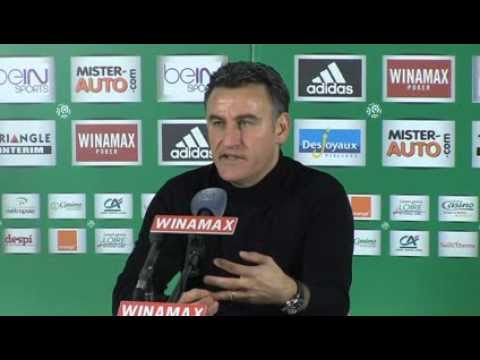 Les réactions des coaches après ASSE  1-0 Evian