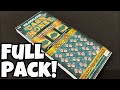 20 Cash Money Full Pack Playing 600 In Florida Scratch Off Tickets Live