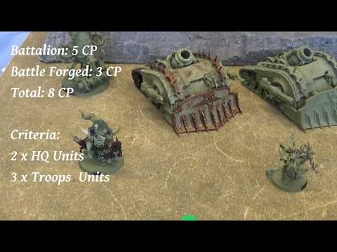 New Space Marines Codex Death Guard vs Crimson Fists Warhammer 40K
