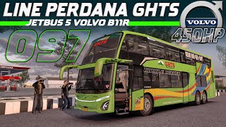 Download lagu IJO ROYO ROYO ‼️ Trip bawa bus GHTS 097 Volvo B11R 450 HP Tentu nyaman dan menyenangkan || ets Indo mp3