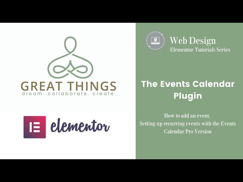 Getting Started with The Event Calendar: Events and Recurrences