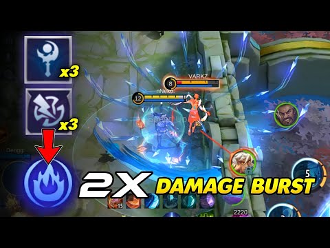 PERFECT EMBLEM SET FOR NEW BUFFED AAMON DOUBLE DAMAGE BURST - AAMON EMBLEM 2022