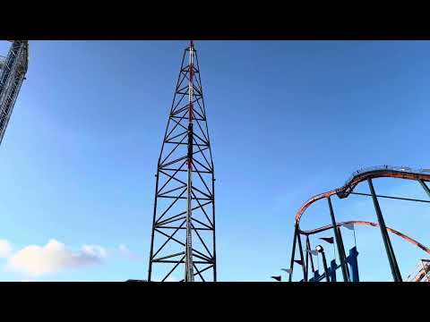 Cedar Point Top Thrill 2 - Off-Ride Footage
