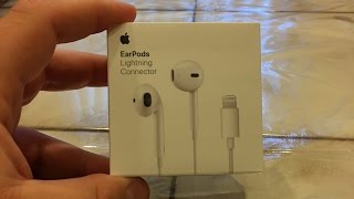Apple EarPods with Lightning Connector (MMTN2) - відео 2