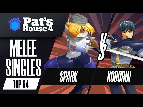 Spark vs. KoDoRiN - Pat's House 4 - Melee Singles - Losers Top 12