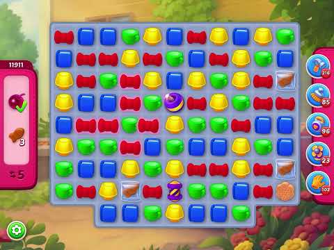 Homescapes level 11911 super hard extra moves