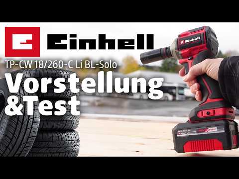 Einhell Cordless Impact Wrench | TP-CW 18/260-C Li BL | Review