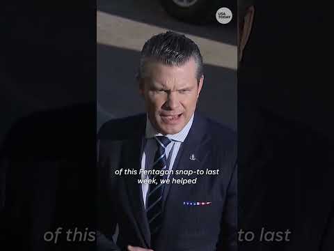 Pete Hegseth pledges to support President Trump's immigration policy