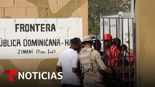 La valla fronteriza en República Dominicana genera polémica | Noticias Telemundo