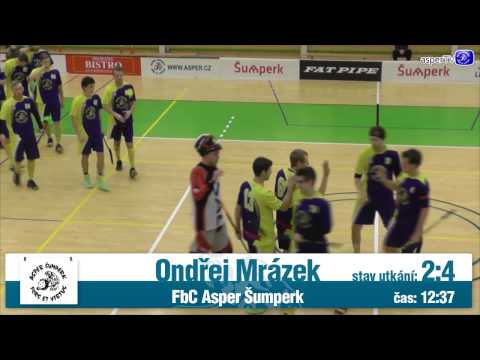 Muži "A": FbC Asper Šumperk - FBK Spartak Hluk 7:13 (sestřih)