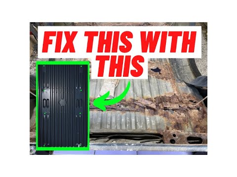 DIY Ford F250 Superduty truck bed repair.