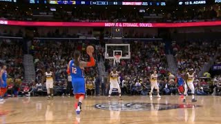 [其他] Steven Adams  壓哨大號三分球