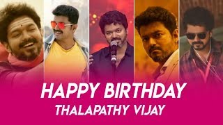 😎Happy Birthday Thalapathy Vijay MASHUP 2020😎 Thalapathy Vijay Birthday WhatsApp Status Tamil 2020😎