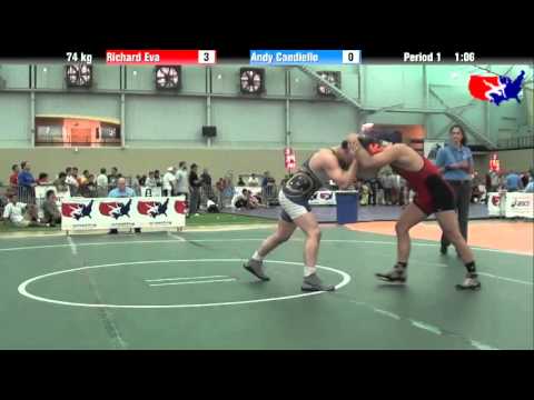 Richard Eva vs. Andy Candiello at 2013 ASICS University Nationals - FS