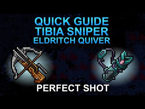 Tibia - Will ELDRITCH QUIVER (PERFECT SHOT) make you Tibia Sniper? | Various Tests | ENG/ESP/PL/PT/