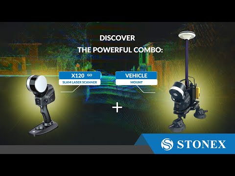 X120GO SLAM Laser Scanner + Vehicle mount Accessory
