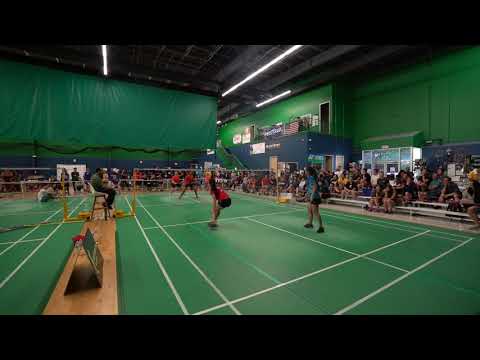 Women's Double Final - Kristelle & Esther VS Soumya & Della - Houston Badminton Open 2019 - 4/4