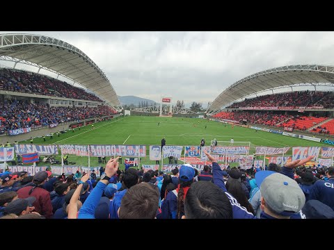 "Salida U de chile vs Unión la calera - Campeonato 2019" Barra: Los de Abajo • Club: Universidad de Chile - La U