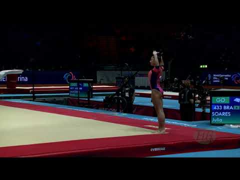 SOARES Julia (BRA) - 2022 Artistic Worlds, Liverpool (GBR) - Qualifications Floor Exercise