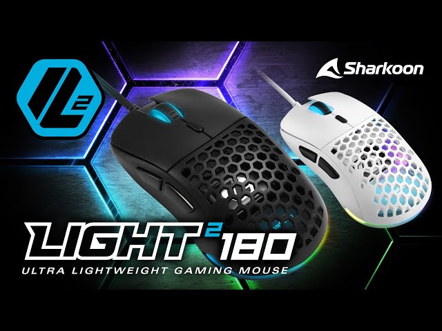 Chuột máy tính Sharkoon Light² 180 Black