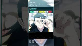 GOJO BEING TRAPPED IN A TRAP 🔥 #jujutsukaisen #jjk #viral #edit