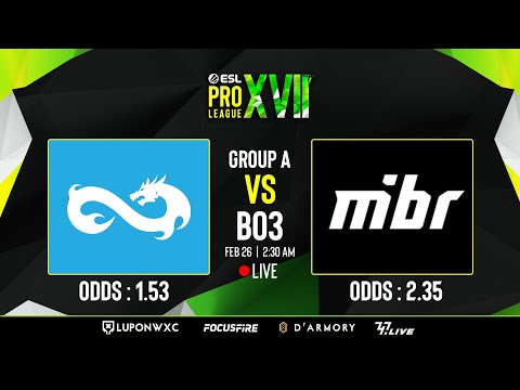 LIVE: Eternal Fire vs MIBR (BO3) | ESL Pro League Season 17 [ENG/FIL]