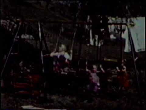 1958 05 01 GMa Cindy backyard swing