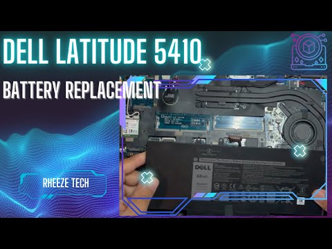 How to Replace Battery on DELL Latitude 5410 — Step-by-Step Tutorial