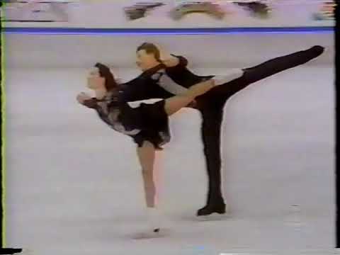 1995 European Championships - Exhibition - Marina Eltsova & Andrei Bushkov RUS