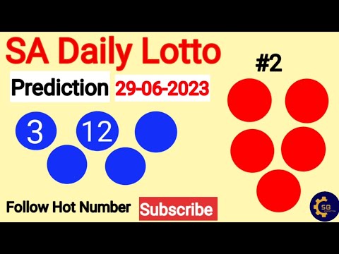 29 June 2023 Daily Lotto Prediction | Tonight Daily Lotto Prediction