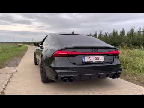 AUDI A7 HYBRID 2021 - ICON AUTOMOTIVE EXHAUST CONVERSION IN VALVED AUDI S7