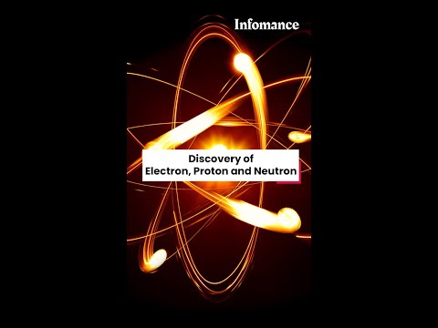Discovery of Electron, Proton and Neutron – Infomance