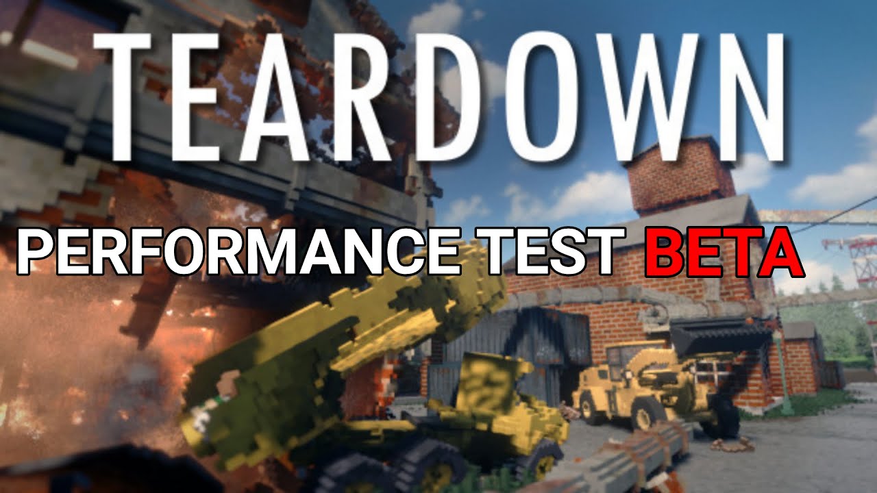 TEARDOWN PERFORMANCE TEST BETA!
