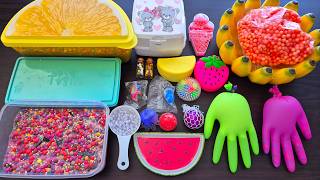 Super Satisfying and Relaxing - Take a break from the stress with Slime Mixing calming video