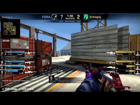 CSGO POV Furia VINI vs Entropiq on Vertigo - 27 kills