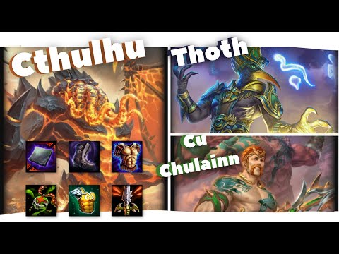 SMITE RANKED JOUST GRIND TO DIAMOND: CTHULHU | THE BEST GUARDIAN DIVER!