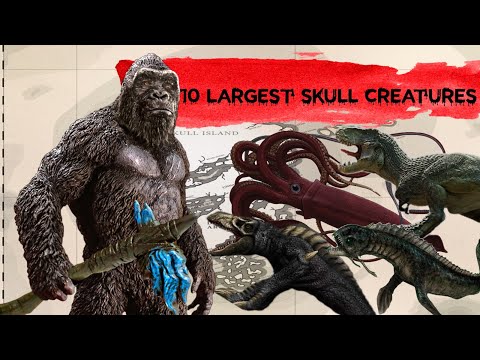 10 Largest Creatures in Skull Island 2021