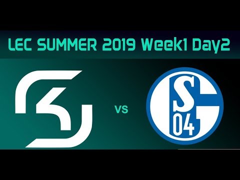 SK Gaming vs FC Schalke 04 | LEC Summer 2019 W1D2 | FULL GAME