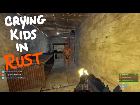 CRINGE CHILD CRIES after I COUNTER and DEEP Him | RUST TROLLING