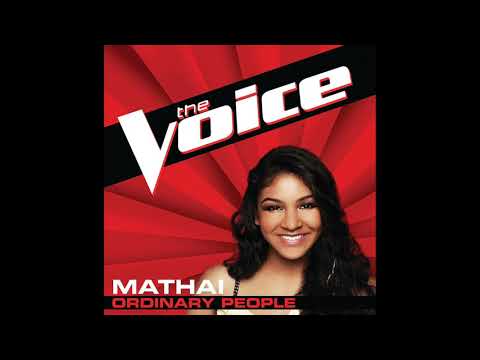 Mathai | Ordinary People | Studio Version | The Voice 2