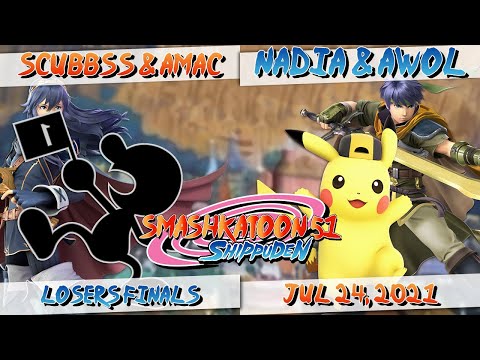 Scubbss & aMac (R) vs. NadiA & AWOL (R) - Losers Finals - Smashkatoon 51