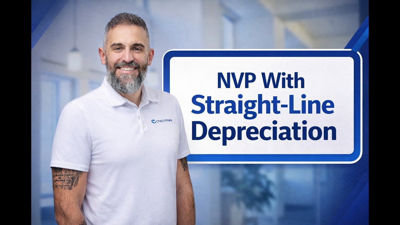 How to Calculate NPV with Straight Line Depreciation