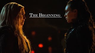 Clexa - Clarke & Lexa - The 100 - The biginning
