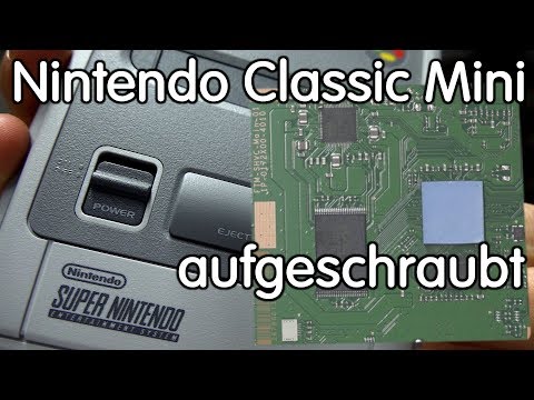 🕹SNES Classic Mini opening 🛠 Spielkonsole aufgeschraubt [Deutsch] #nintendo #classicmini