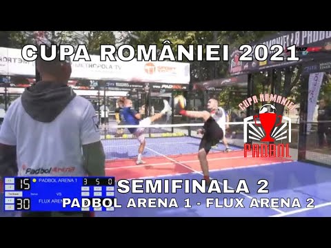 Cea De A Doua Semifinală a  Cupei României, Padbol Arena 1 vs Flux Arena 2
