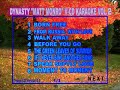 Dynasty Songs As Popularized By Matt Monro Volume 2 Songlist