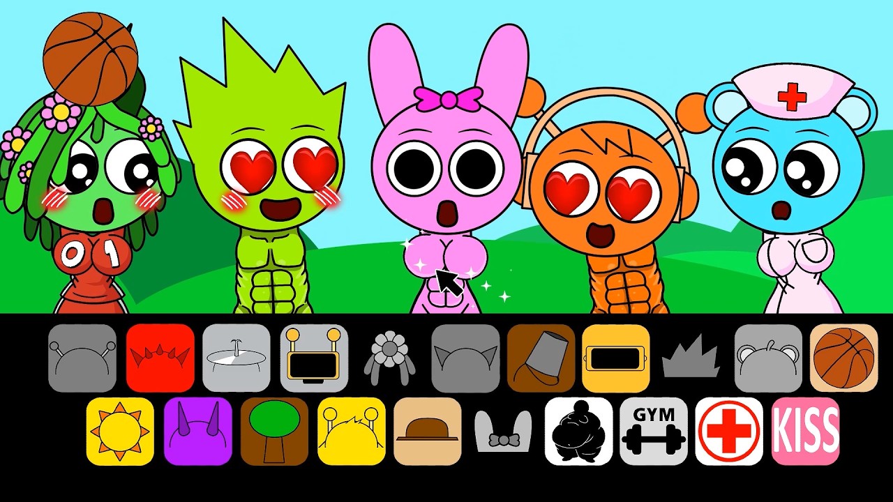 Incredibox Sprunki Sinner Edition But HUGEST GYATT OBESITY - Secret Mods | Cartoon Animation